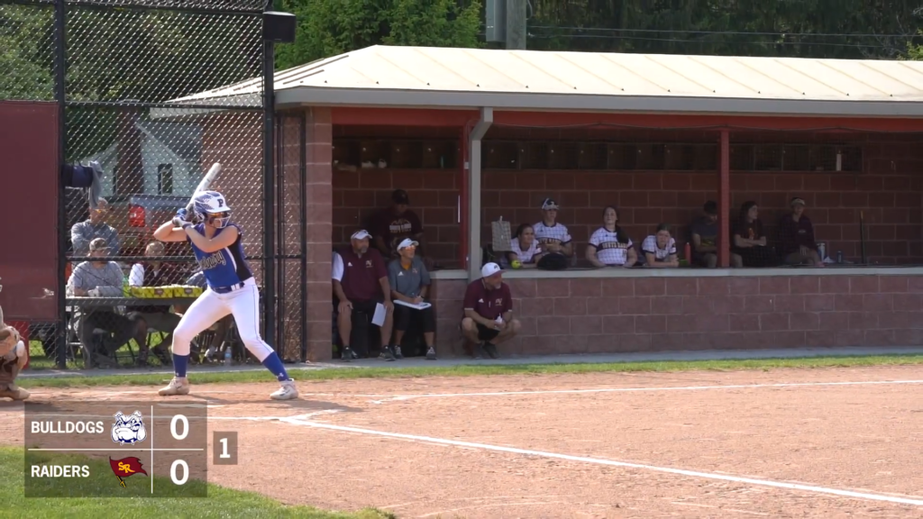 Mary Brant at Bat